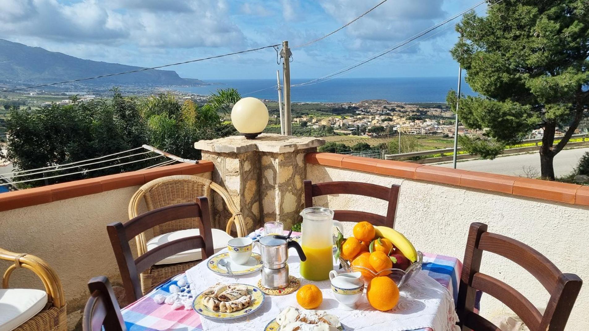 Casa Vacanza Vista Mare Custonaci Exteriér fotografie